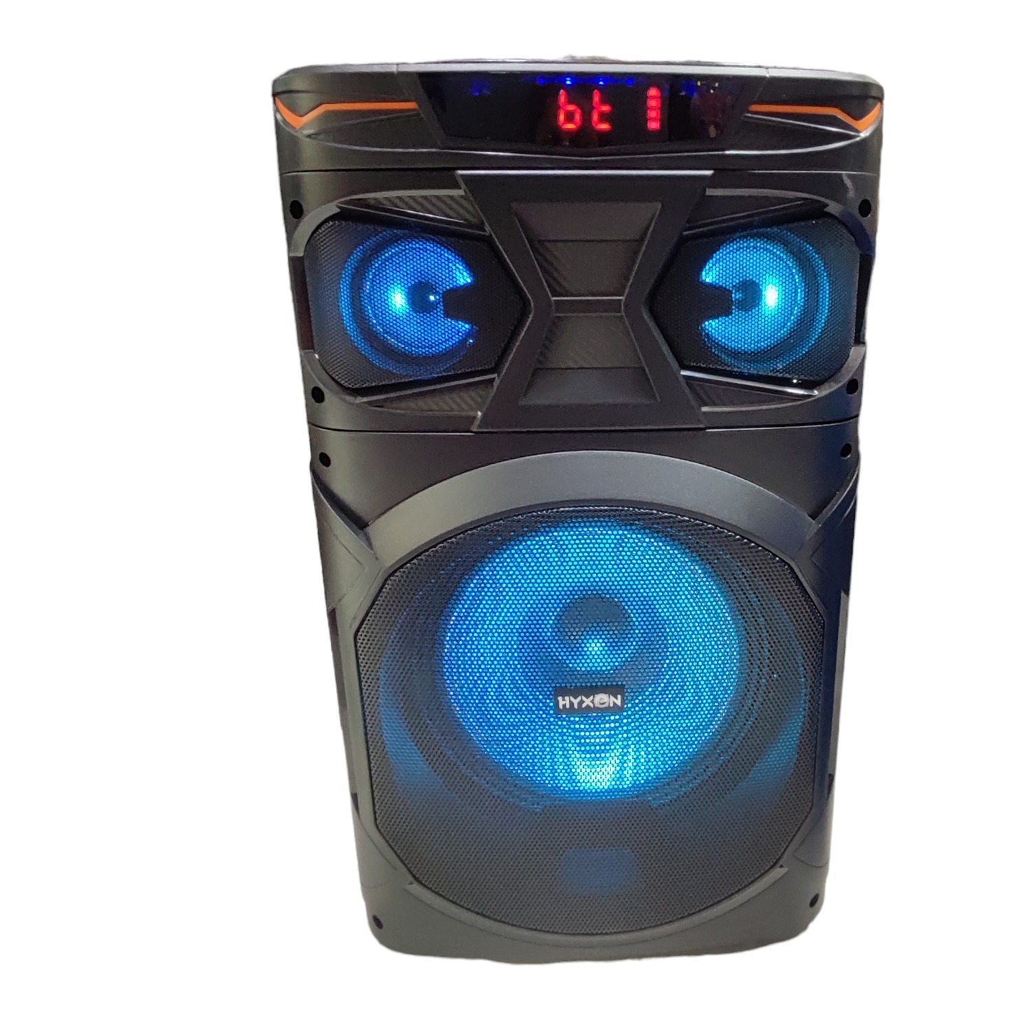 HYXON HSL-7-12 INCH High-End Outdoor Party Speaker | Powerful Boost Bass |DJ Speaker (Black)