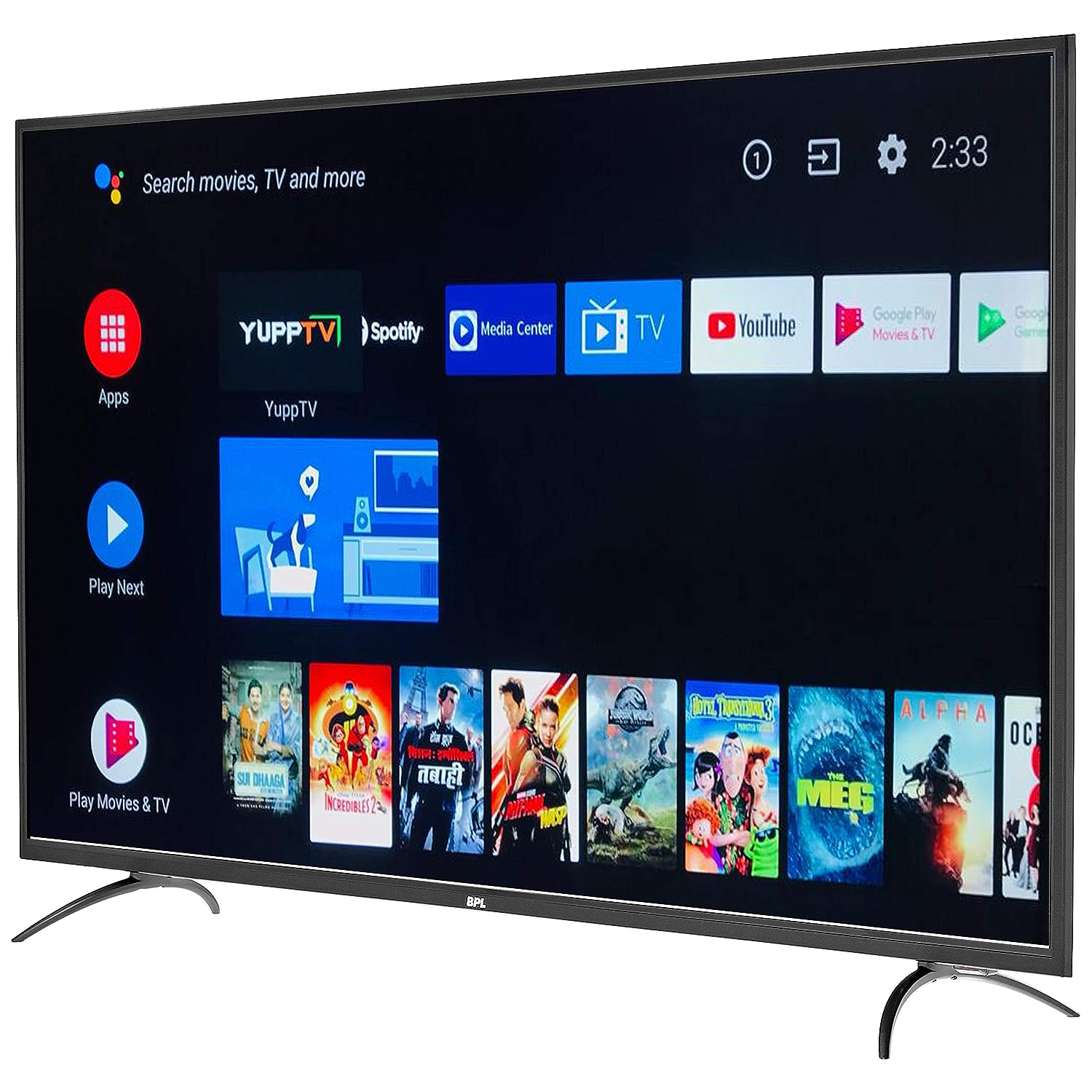 BPL 50 inch 50U-C4310 Full HD Ready Smart LED TV (Black)