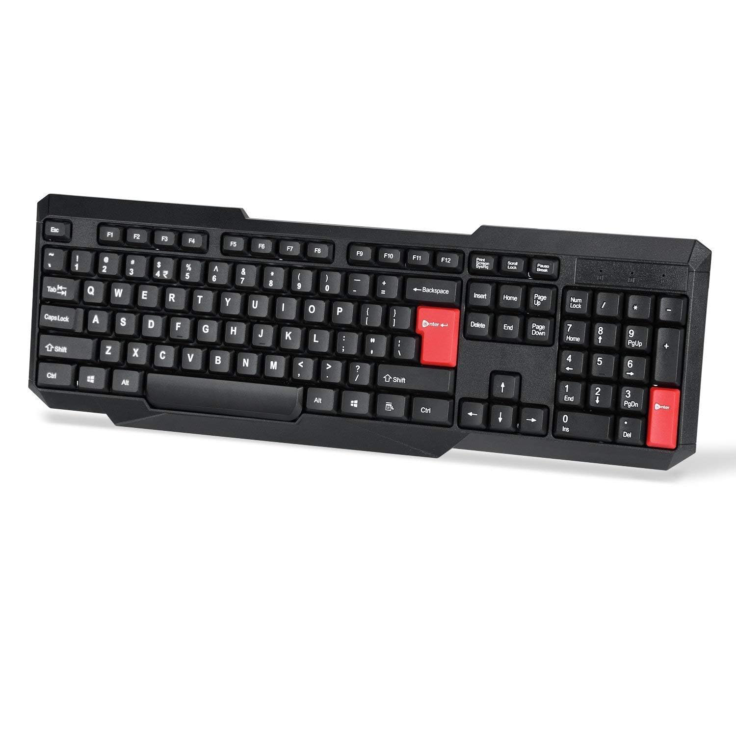 enter E-WKB-A Wireless Keyboard & Mouse (Black)