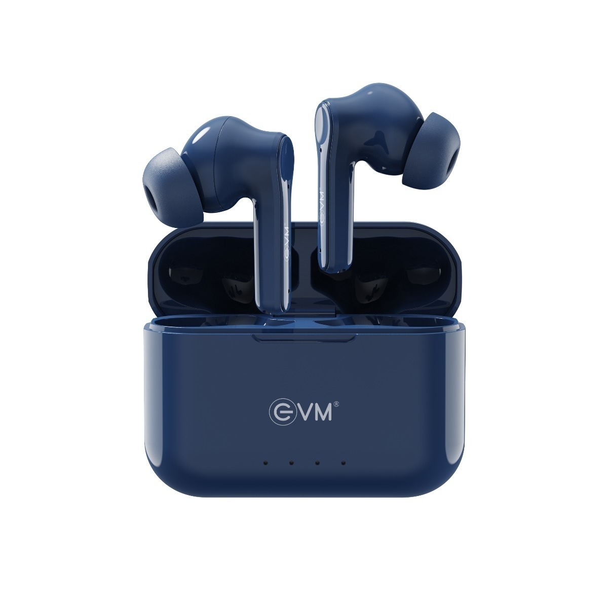 EVM EnZest Neo True Wireless Earbuds - 500mah Case Battery - 25Hrs Playtime - Voice & Touch Assistant (EVM-TWS-K12-Blue)