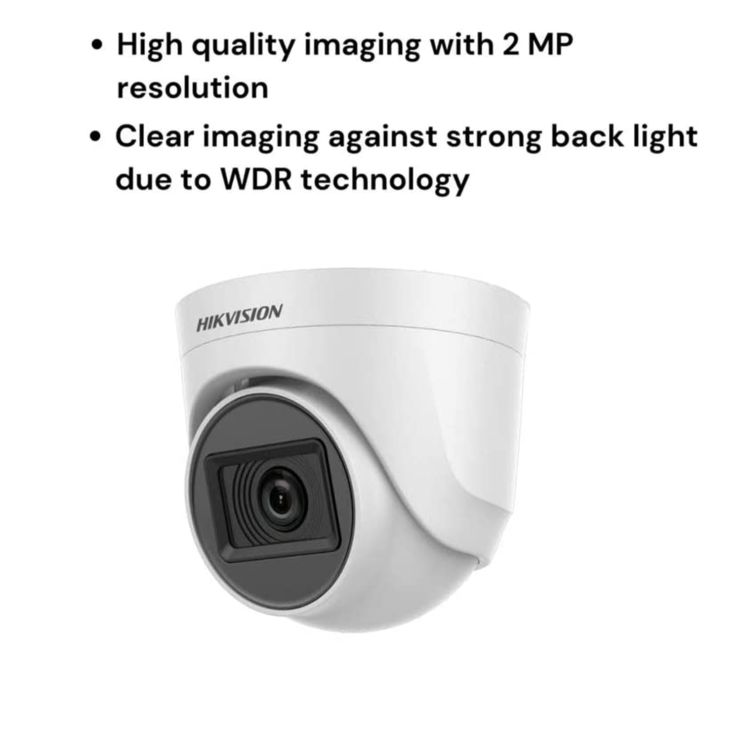 Hikvision DS-2CE76D0T-ITPF 1080P Turbo HD Camera (White)