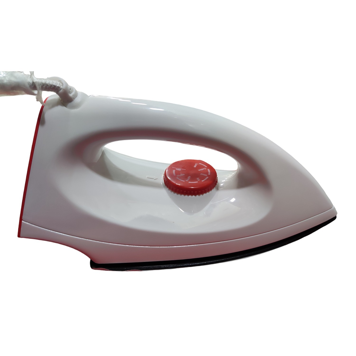McCoy JUPITER GT 1000 Watts Electric Dry Iron (White & Orange)