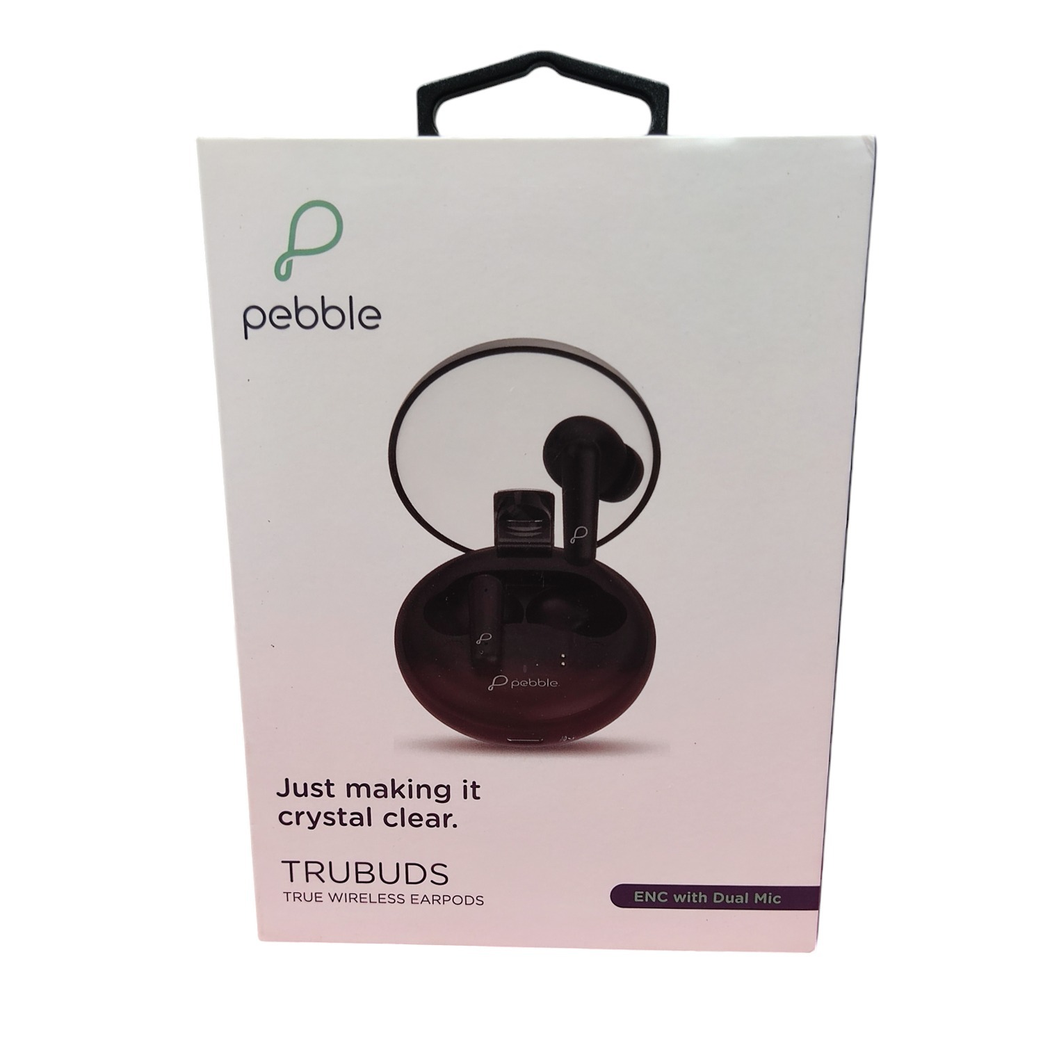 Pebble TRUBUDS True Wireless Earpods ENC with Dual Mic Just