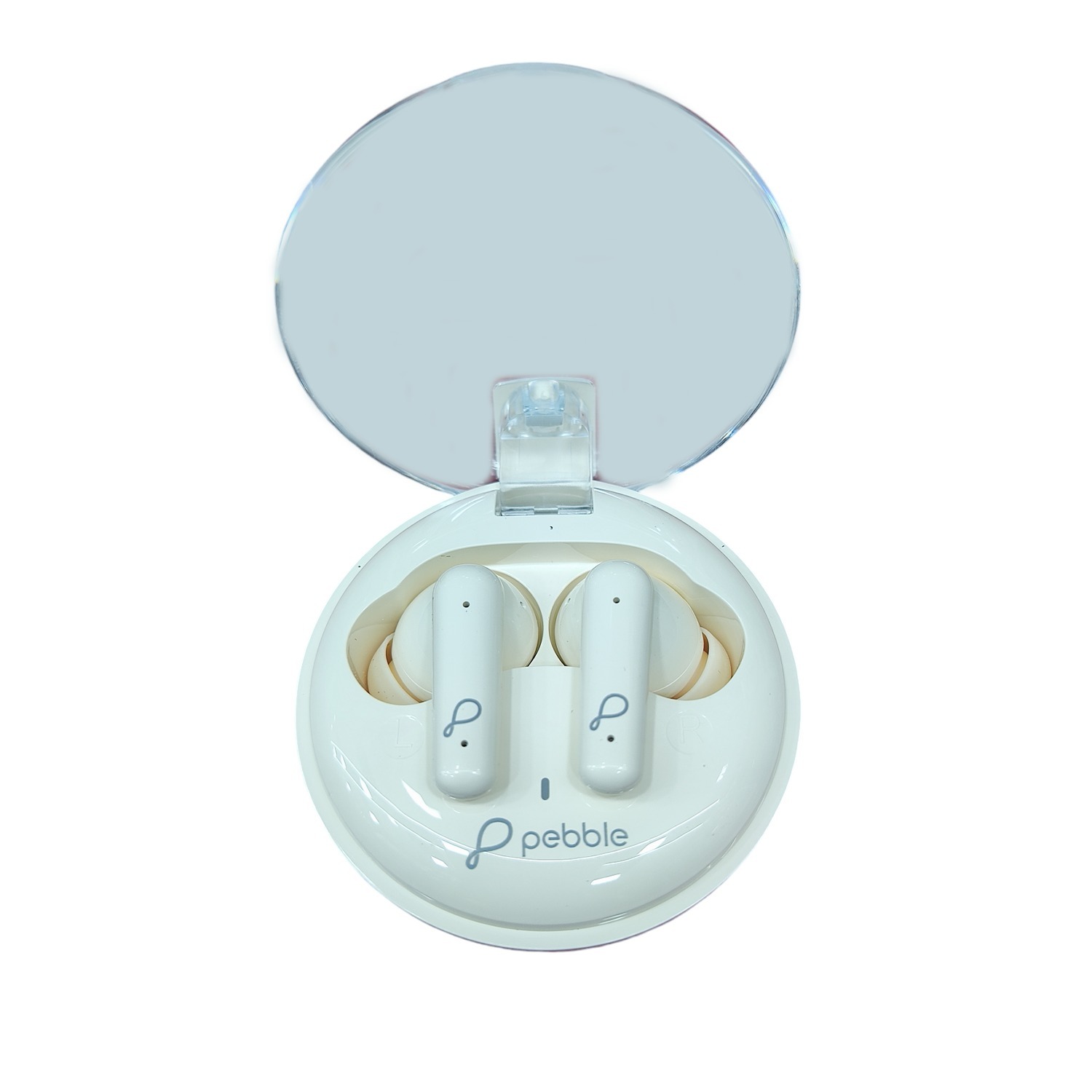 Pebble TRUBUDS True Wireless Earpods | ENC with Dual Mic | Just making it crystal clear (Black)
