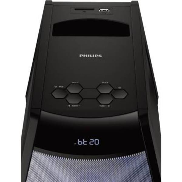 PHILIPS MMS2200B/94 100 W Bluetooth Party Speaker (Black, 2.1 Channel)