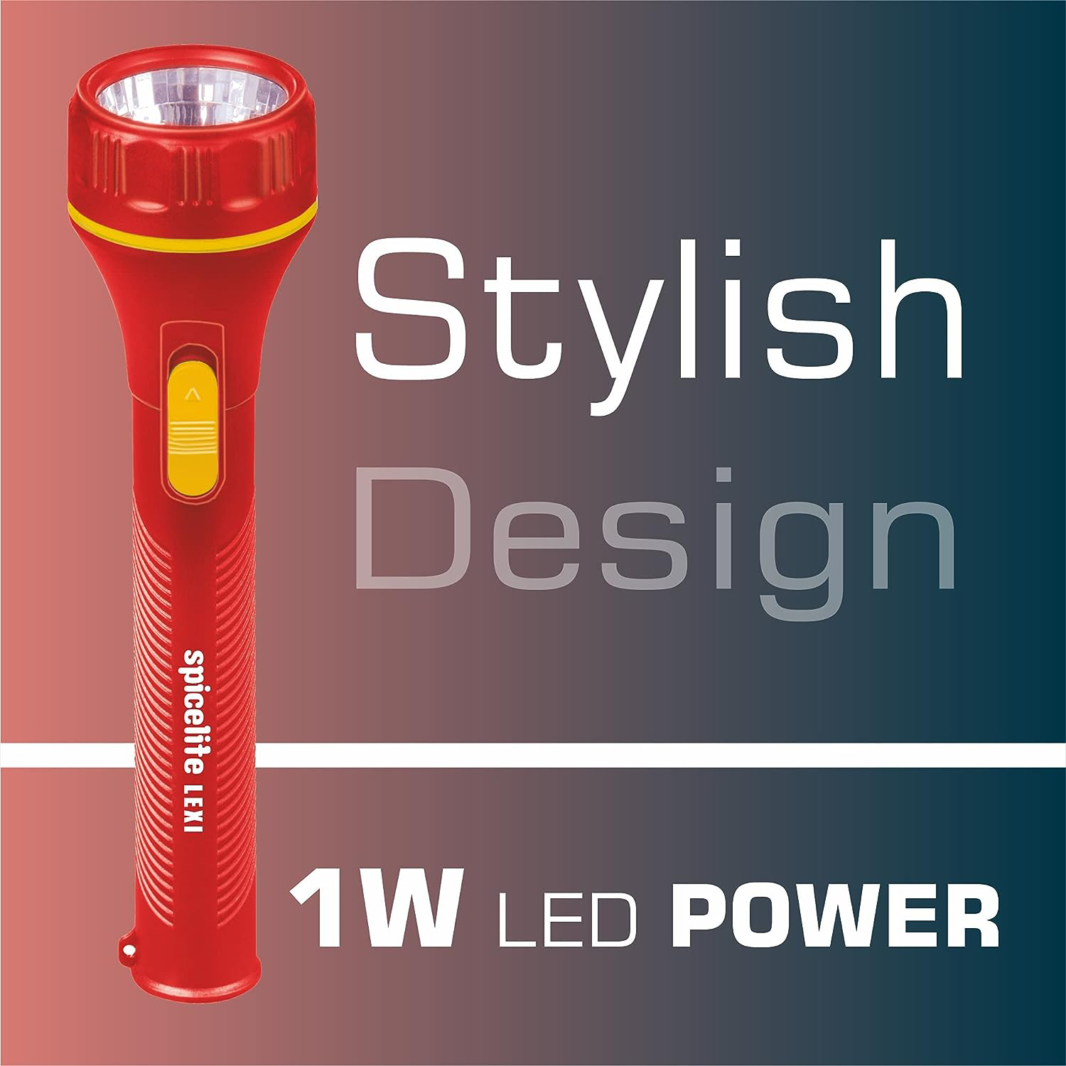 Spicelite LEXI 1W LED Torch (Red)