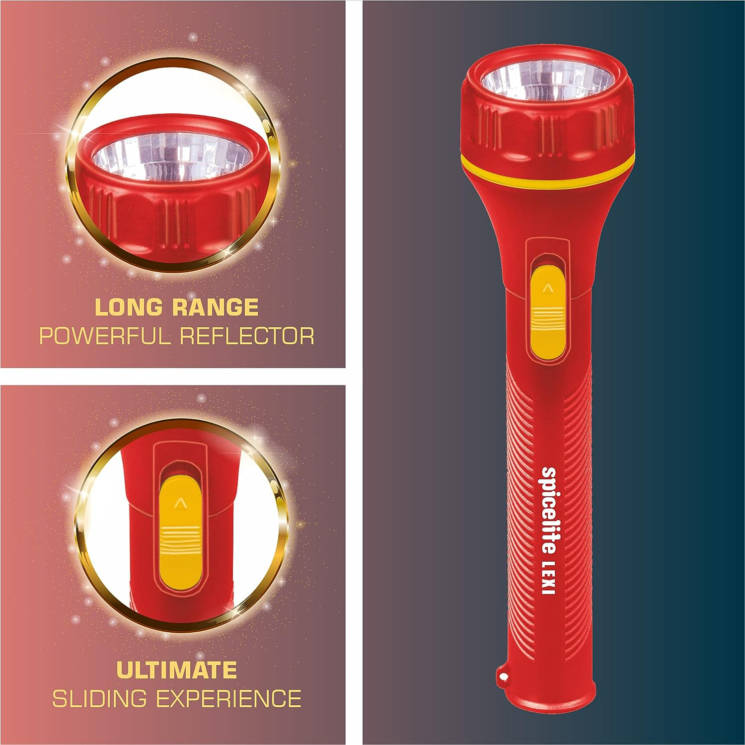 Spicelite LEXI 1W LED Torch (Red)