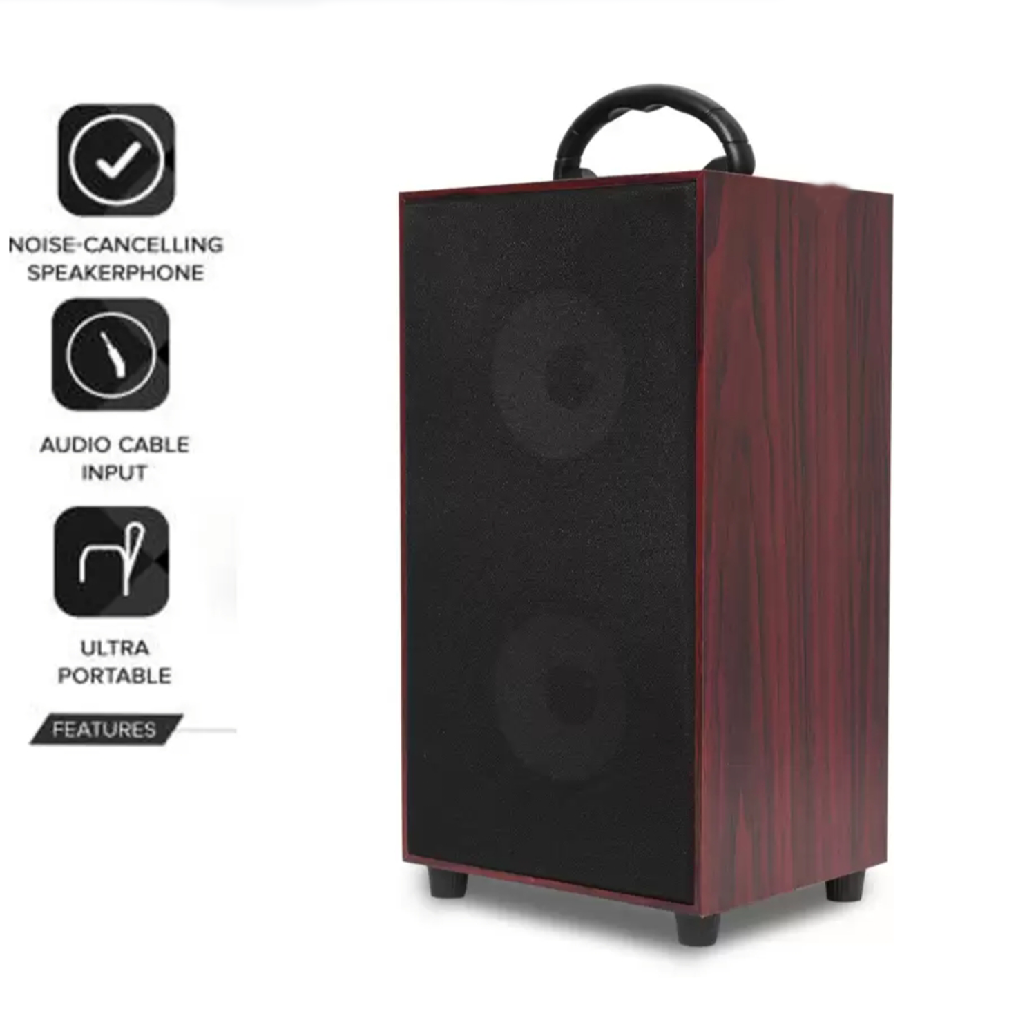 Target SP-155 Portable Bluetooth Wooden Speaker