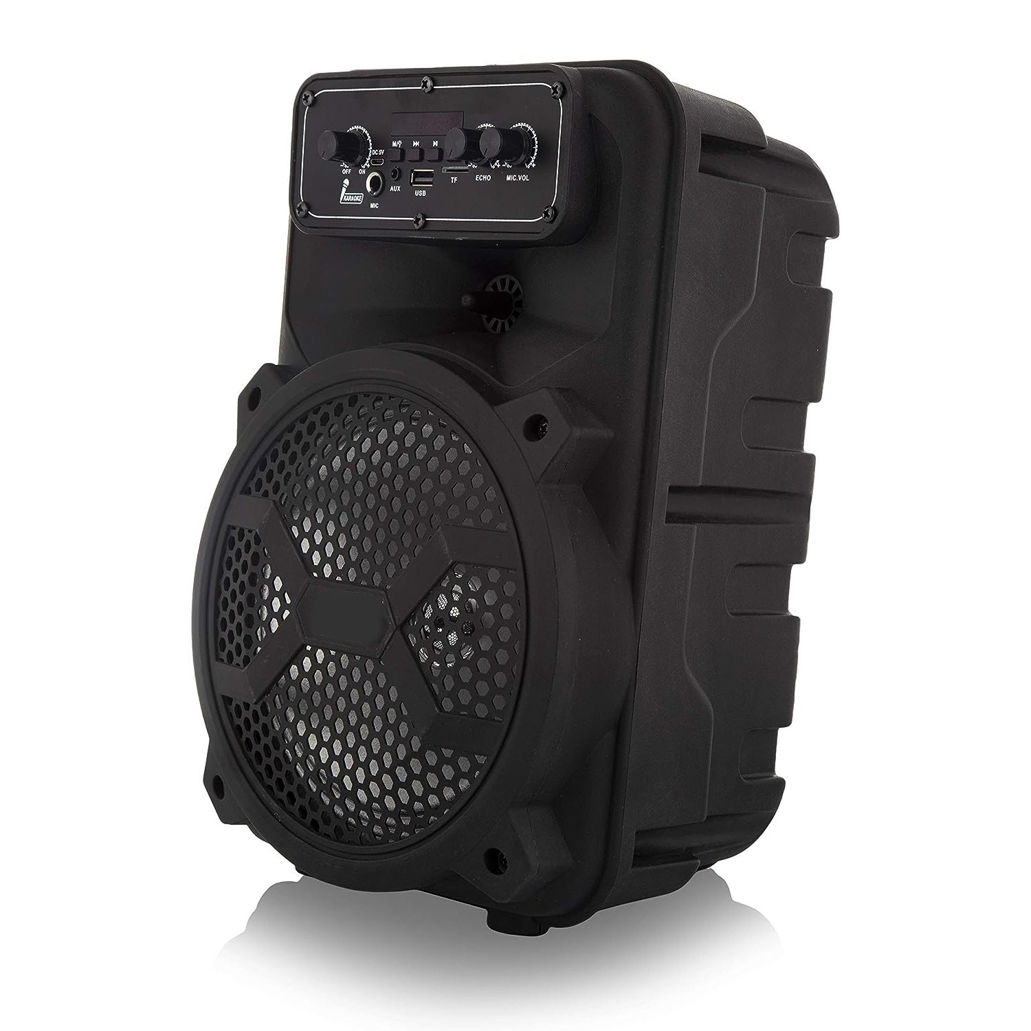 Truvison JHANKAAR PRO 4000W Portable & Rechargeable Speakers (Black)
