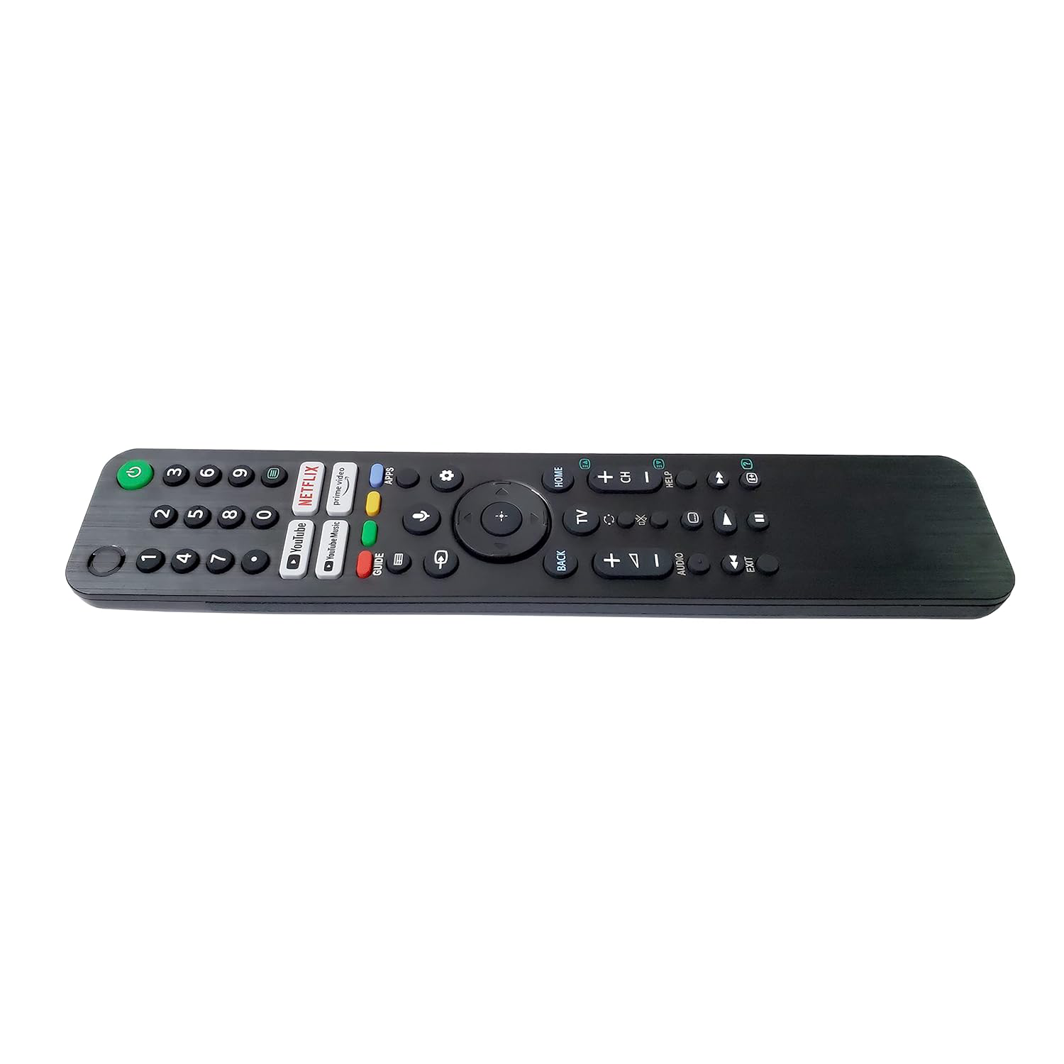 VEV Sony Remote Compatible for Sony LED/ 4K Smart TV with Voice Function, Google Play and Netflix (Pairing is Must for Google Assistance) (Black)