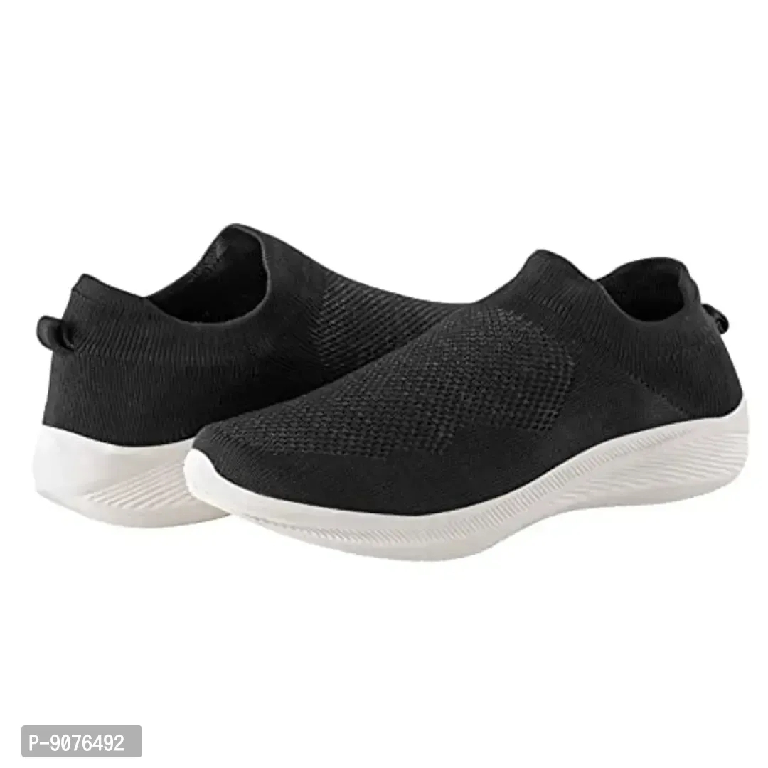 Enjoy Men Shoe Mesh Lightweight Slip On Walking and Running Casual Gym Shoes Sneakers - 8UK