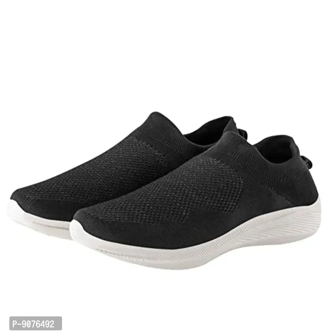 Enjoy Men Shoe Mesh Lightweight Slip On Walking and Running Casual Gym Shoes Sneakers - 9UK