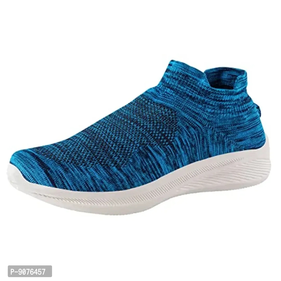 Enjoy Men Shoe Mesh Lightweight Slip On Walking and Running Casual Gym Shoes Sneakers - 6UK