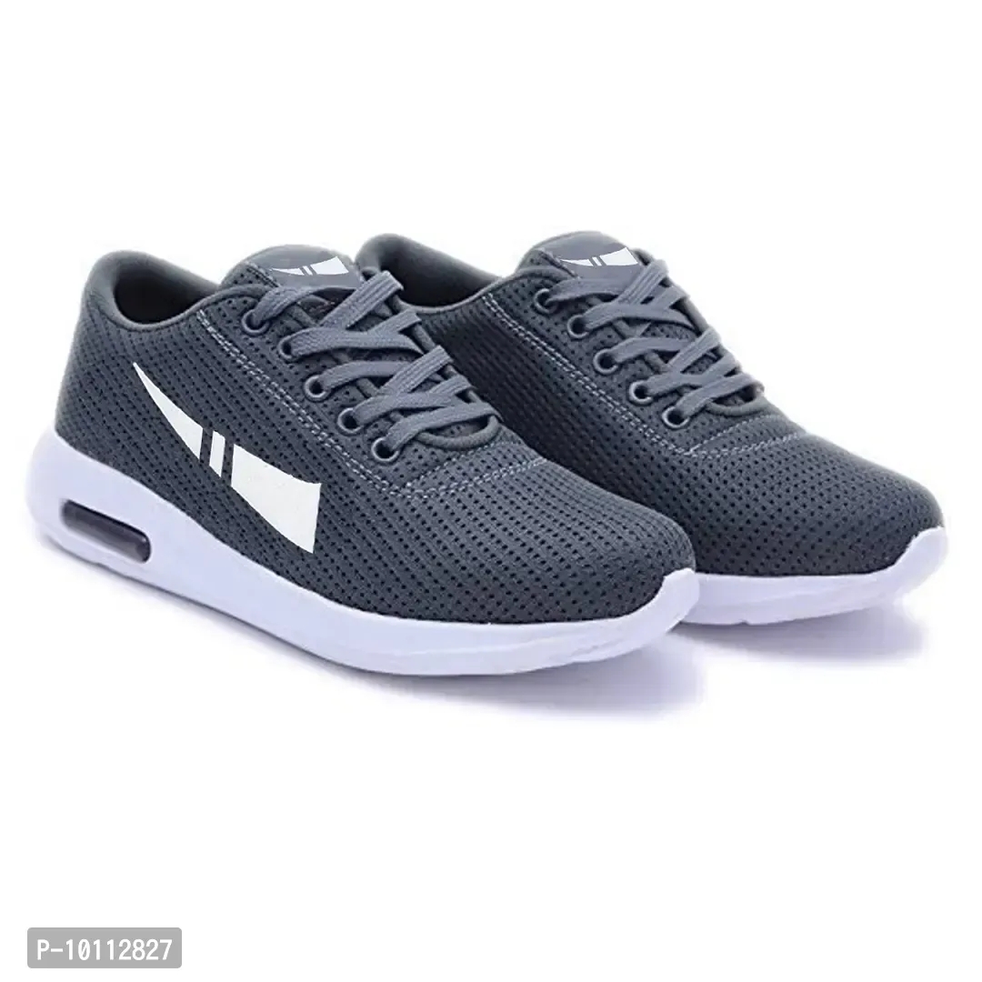 Stylish Fancy Canvas Sports Walking Shoes For Men - 6UK