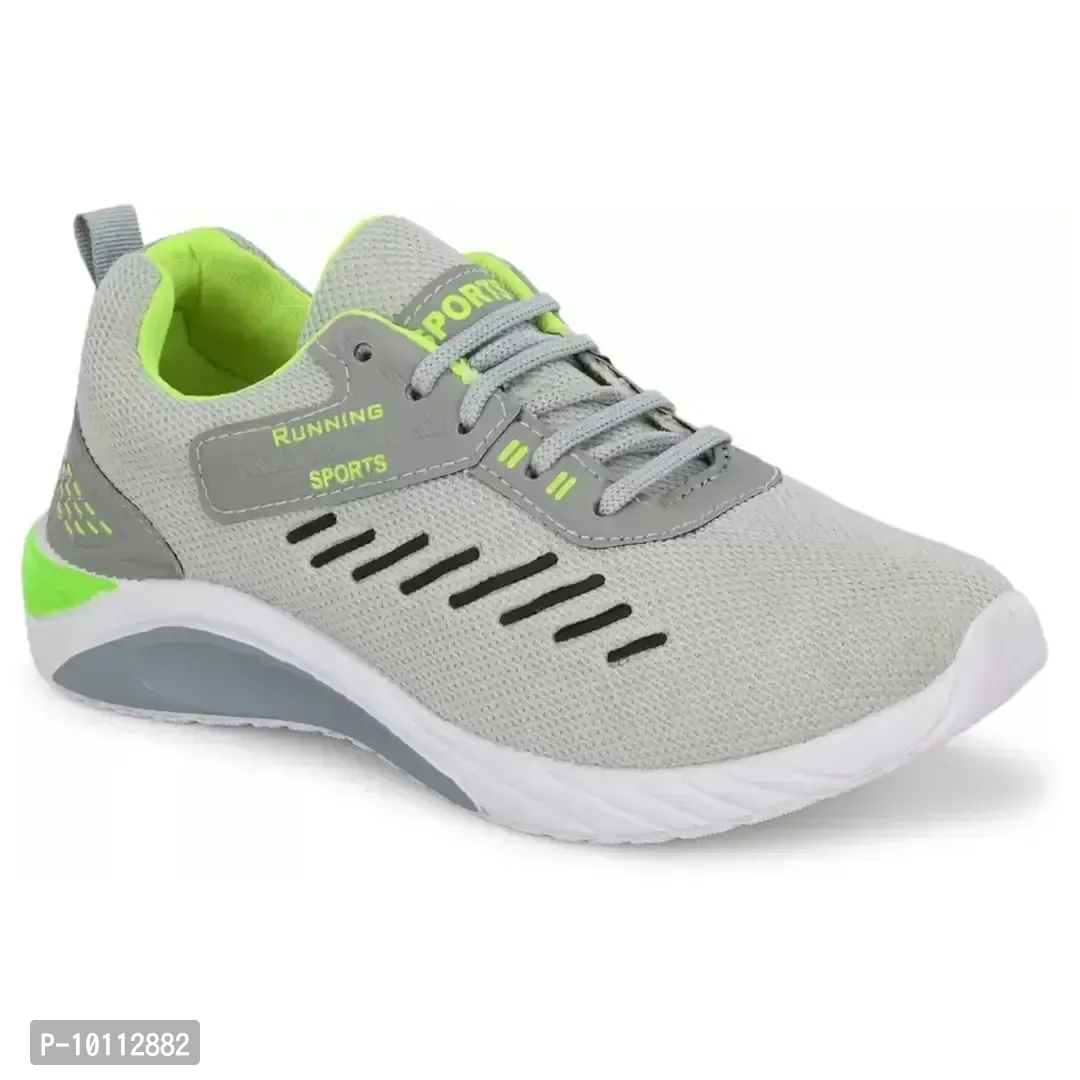 Stylish Fancy Canvas Sports Walking Shoes For Men - 8UK