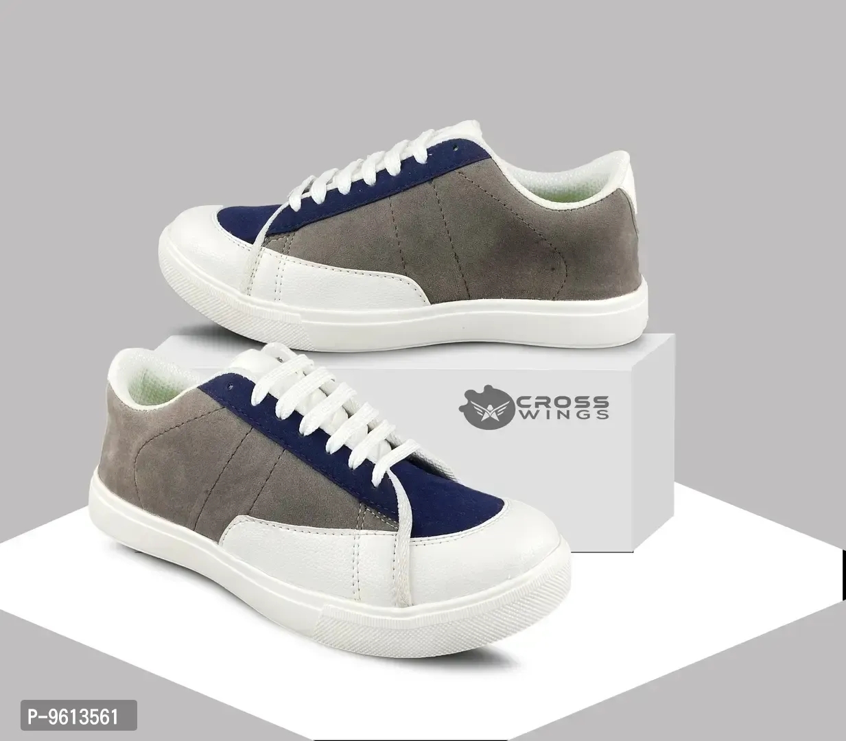 Stylish Fancy Synthetic Leather Casual Sneakers Shoes For Men - 7UK