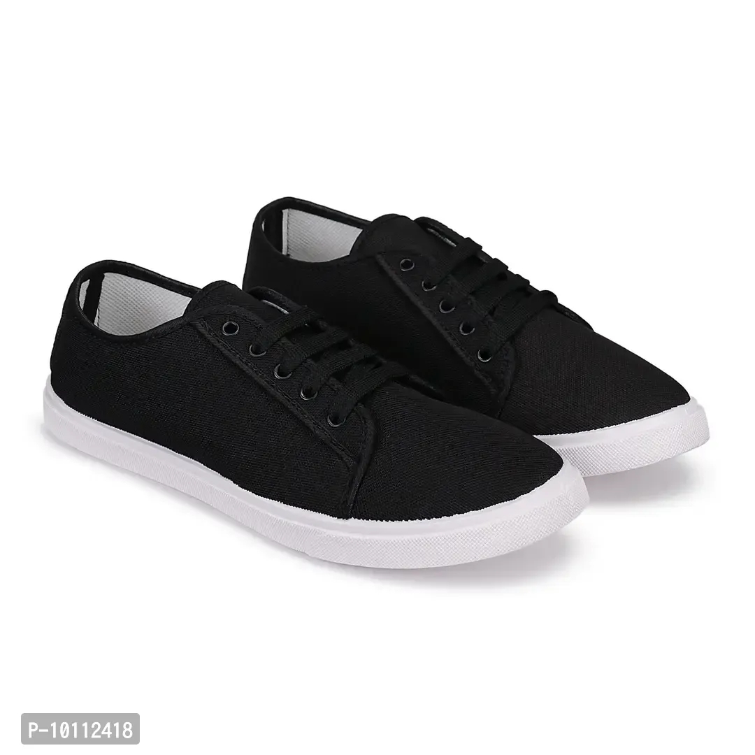 Stylish Fancy Canvas Sneakers Walking Shoes For Men - 10UK