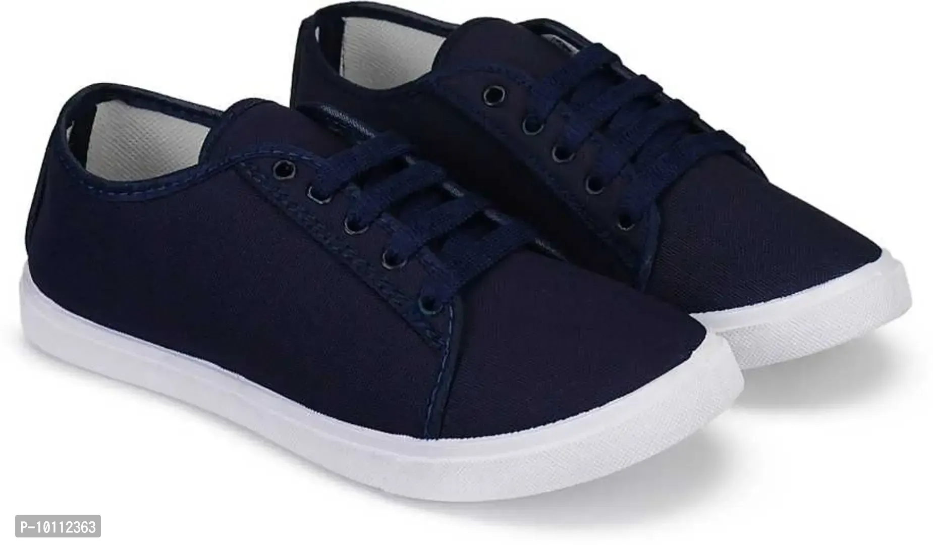 Stylish Fancy Canvas Sneakers Walking Shoes For Men - 10UK