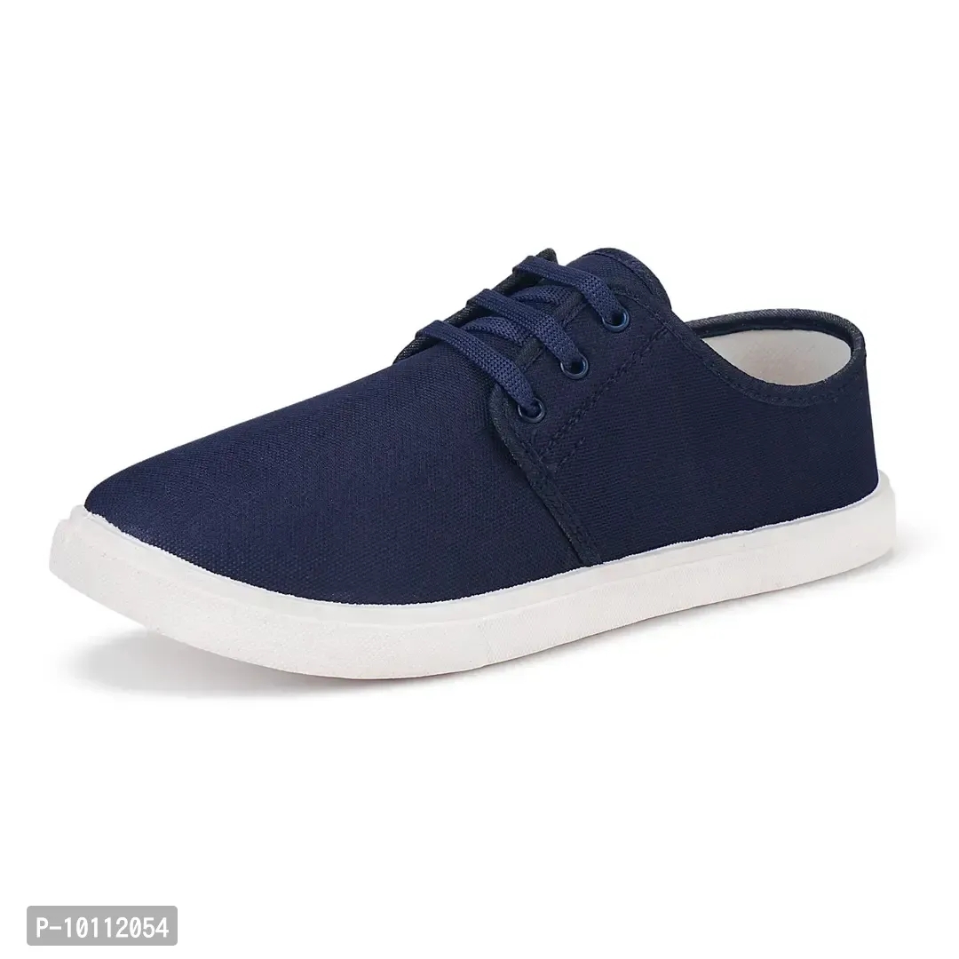 Stylish Fancy Canvas Sneakers Walking Shoes For Men - 9UK