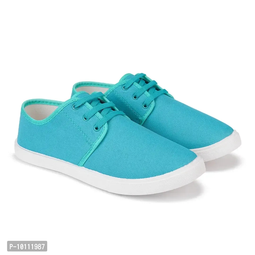 Stylish Fancy Canvas Sneakers Walking Shoes For Men - 7UK