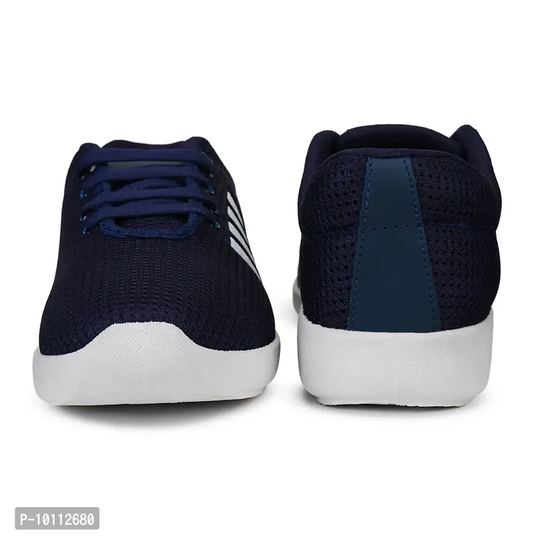 Stylish Fancy Canvas Sports Walking Shoes For Men - 8UK