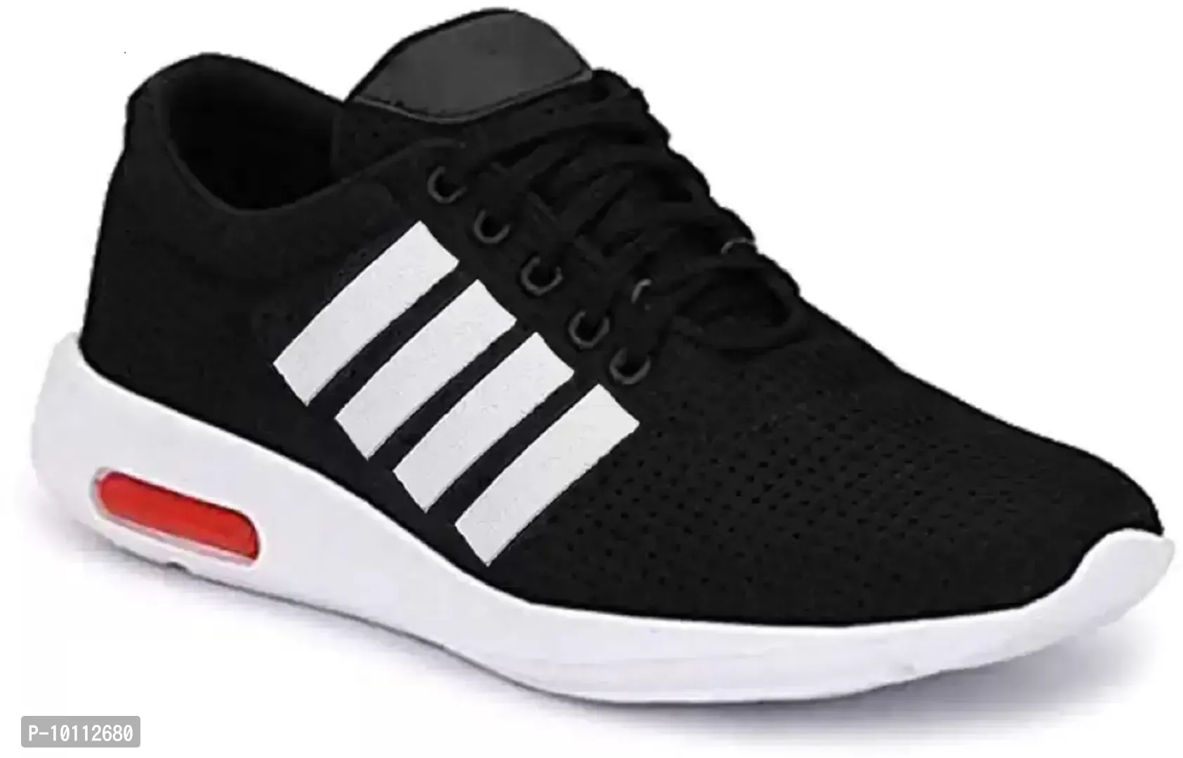 Stylish Fancy Canvas Sports Walking Shoes For Men - 8UK