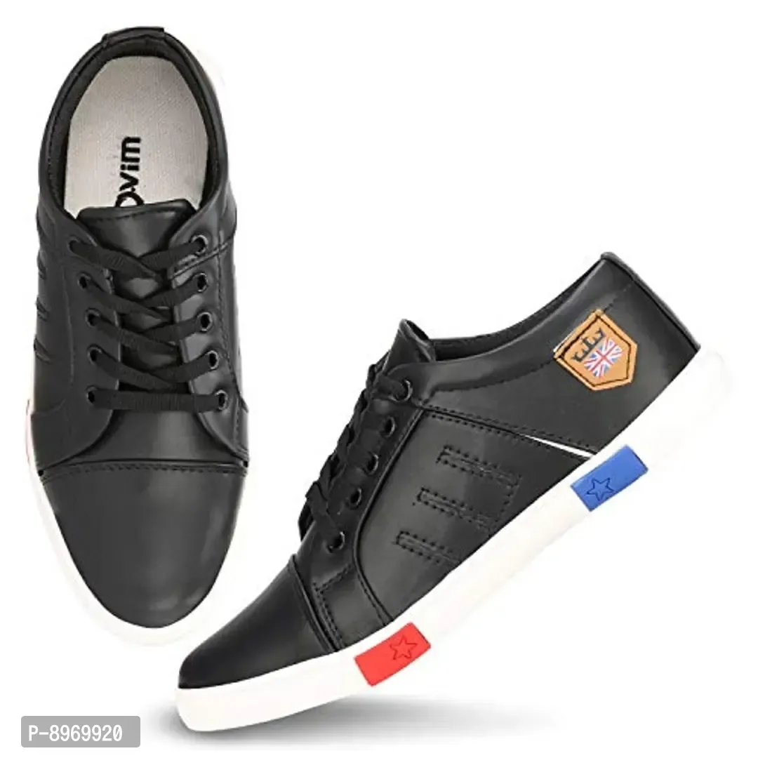 Zovim Men's Casual Shoes - Black, 9UK