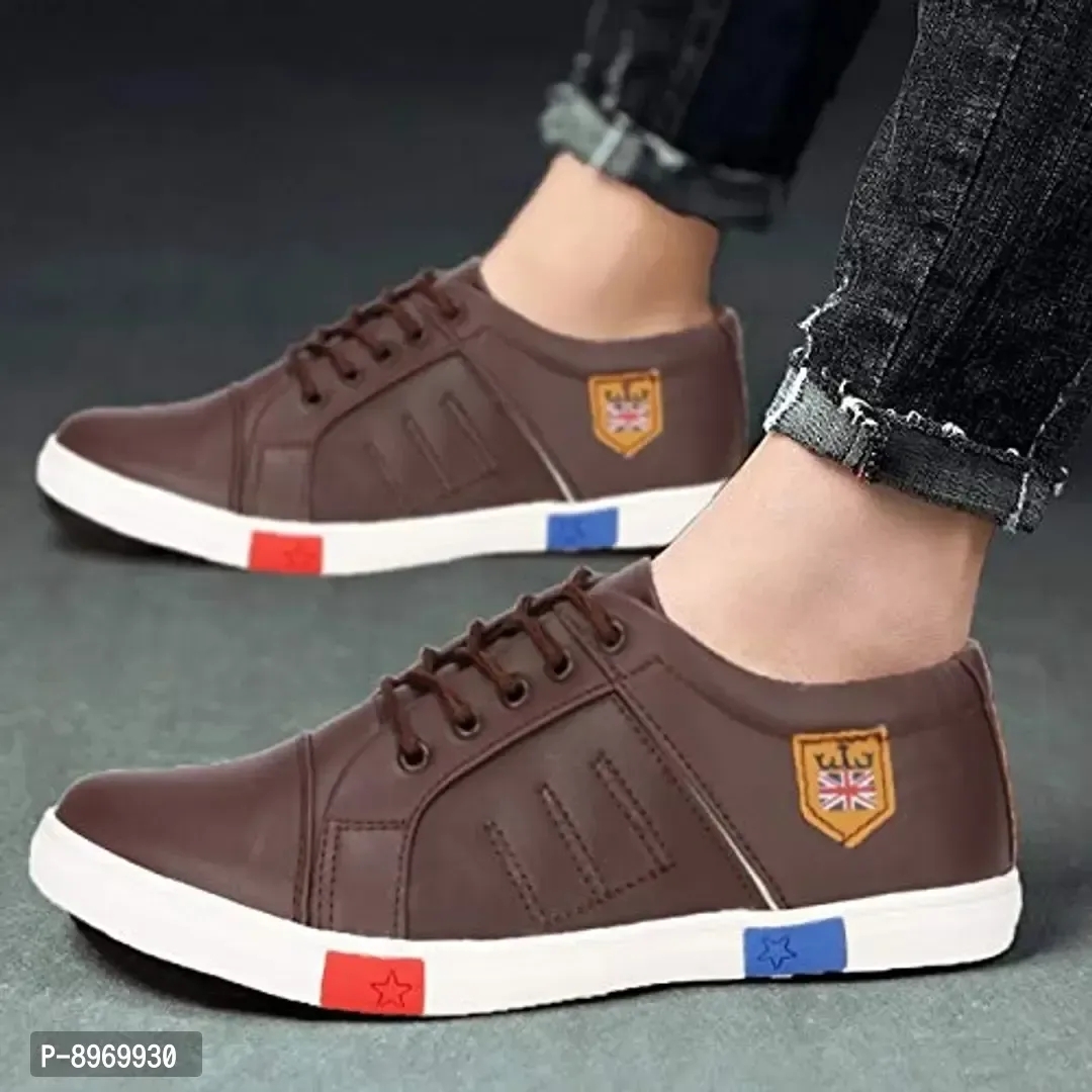 Zovim Men's Casual Shoes - Brown, 9UK