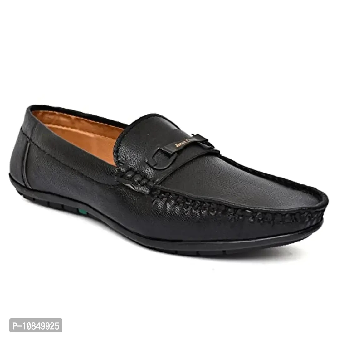 Arceus Shose Men's Leather Formal Loafers Casual Slip-on Moccasin Formal Loafers Shoe for Men - 7UK