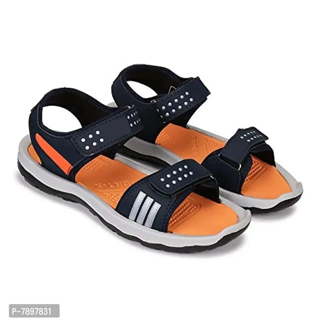 Bersache Multicolor Slip-on Sandals for Men Pack of 2 Combo(O)-1333-1306 - 9UK