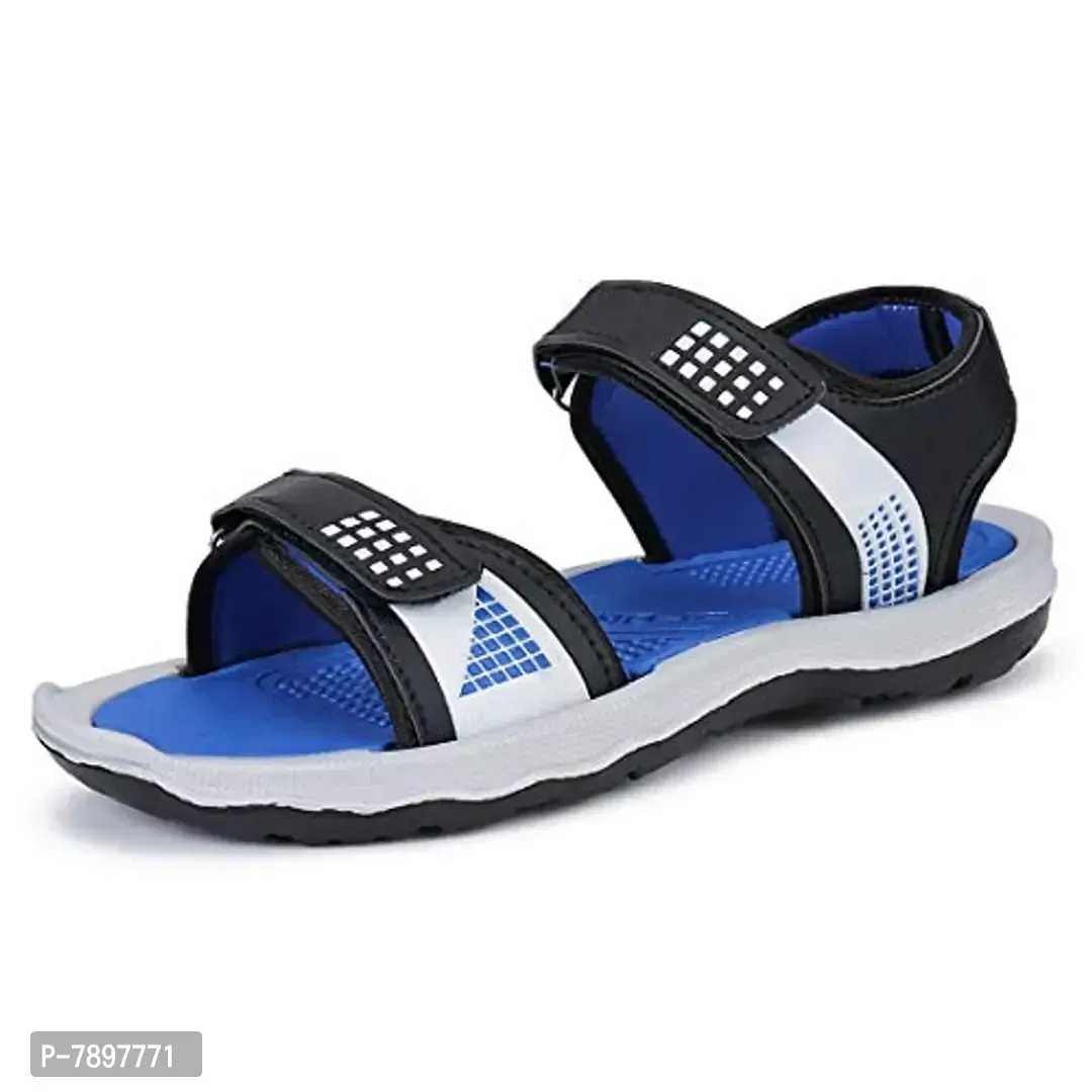 Bersache Multicolor Slip-on Sandals for Men Pack of 2 Combo(O)-1333-1306 - 6UK