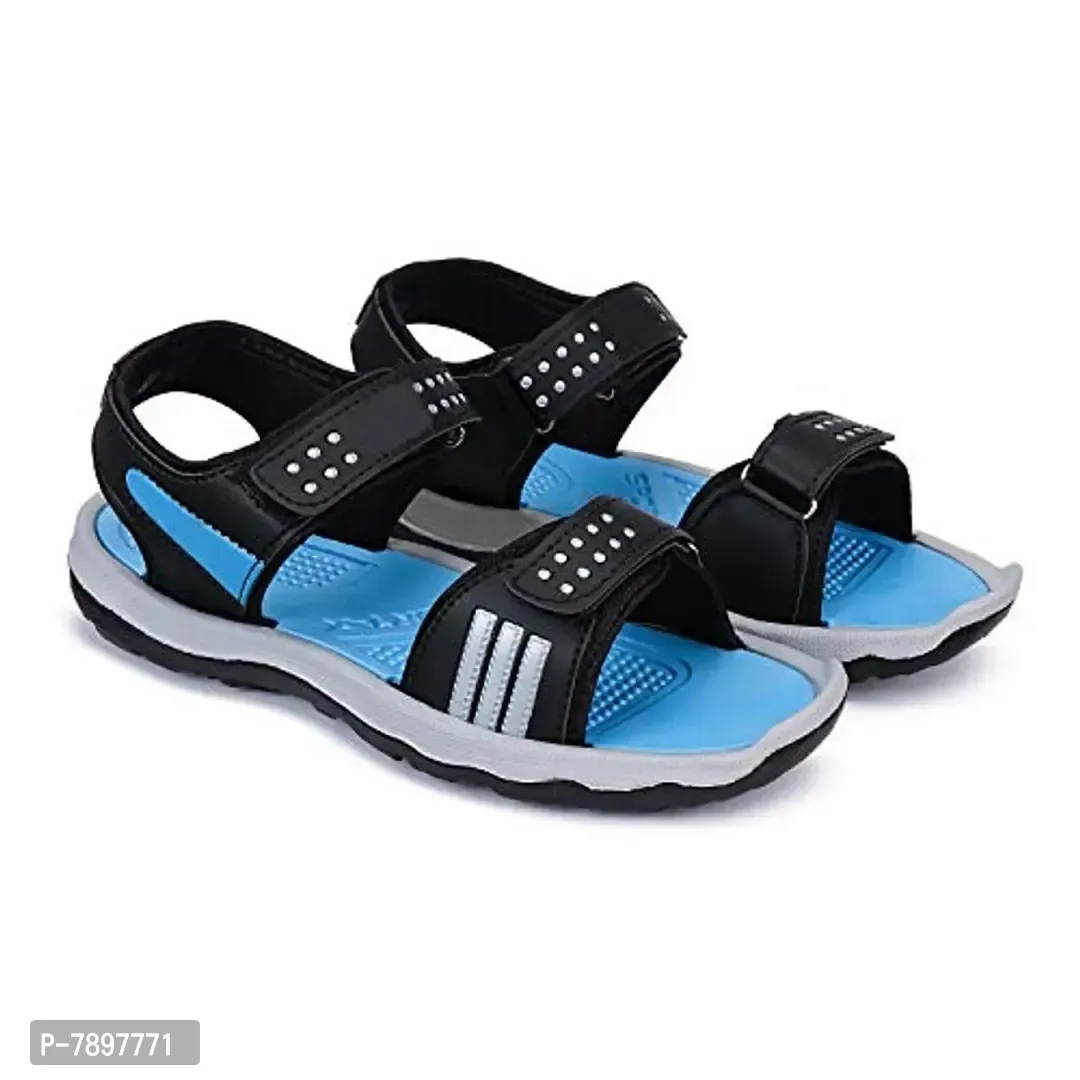 Bersache Multicolor Slip-on Sandals for Men Pack of 2 Combo(O)-1333-1306 - 8UK