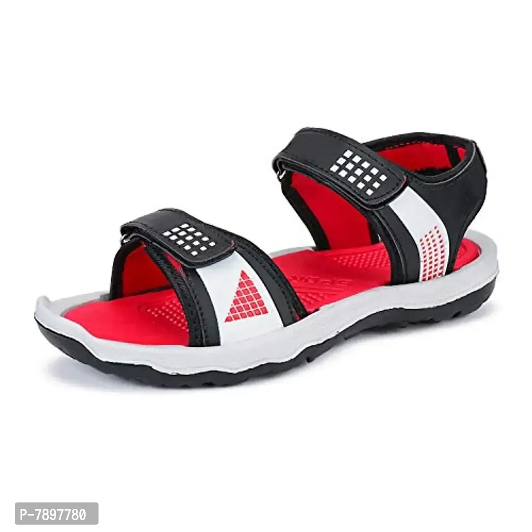 Bersache Multicolor Slip-on Sandals for Men Pack of 2 Combo(O)-1333-1306 - 6UK