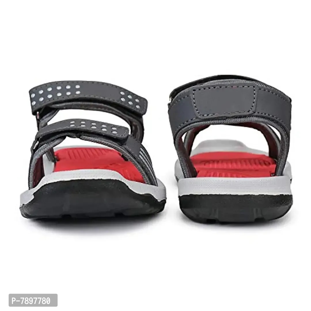 Bersache Multicolor Slip-on Sandals for Men Pack of 2 Combo(O)-1333-1306 - 6UK