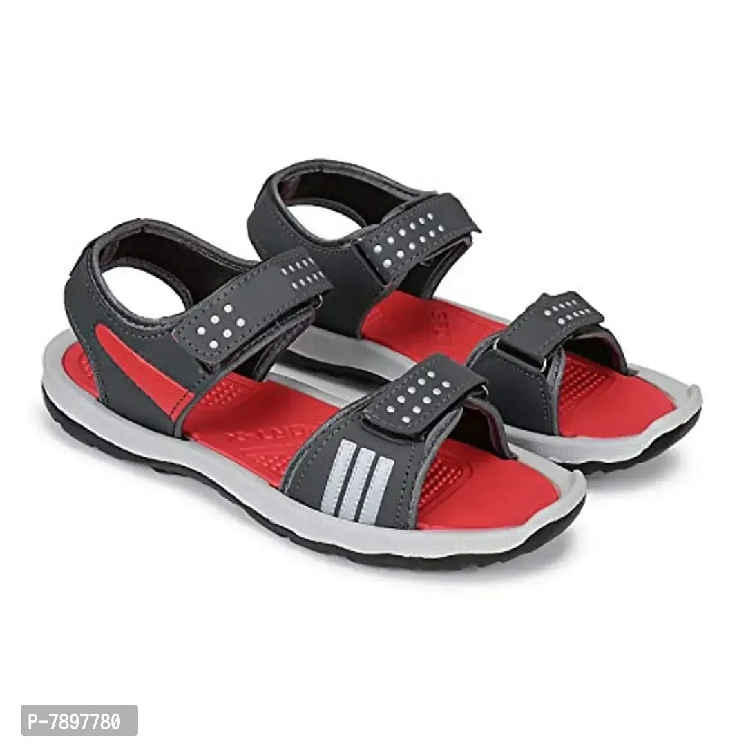 Bersache Multicolor Slip-on Sandals for Men Pack of 2 Combo(O)-1333-1306 - 8UK