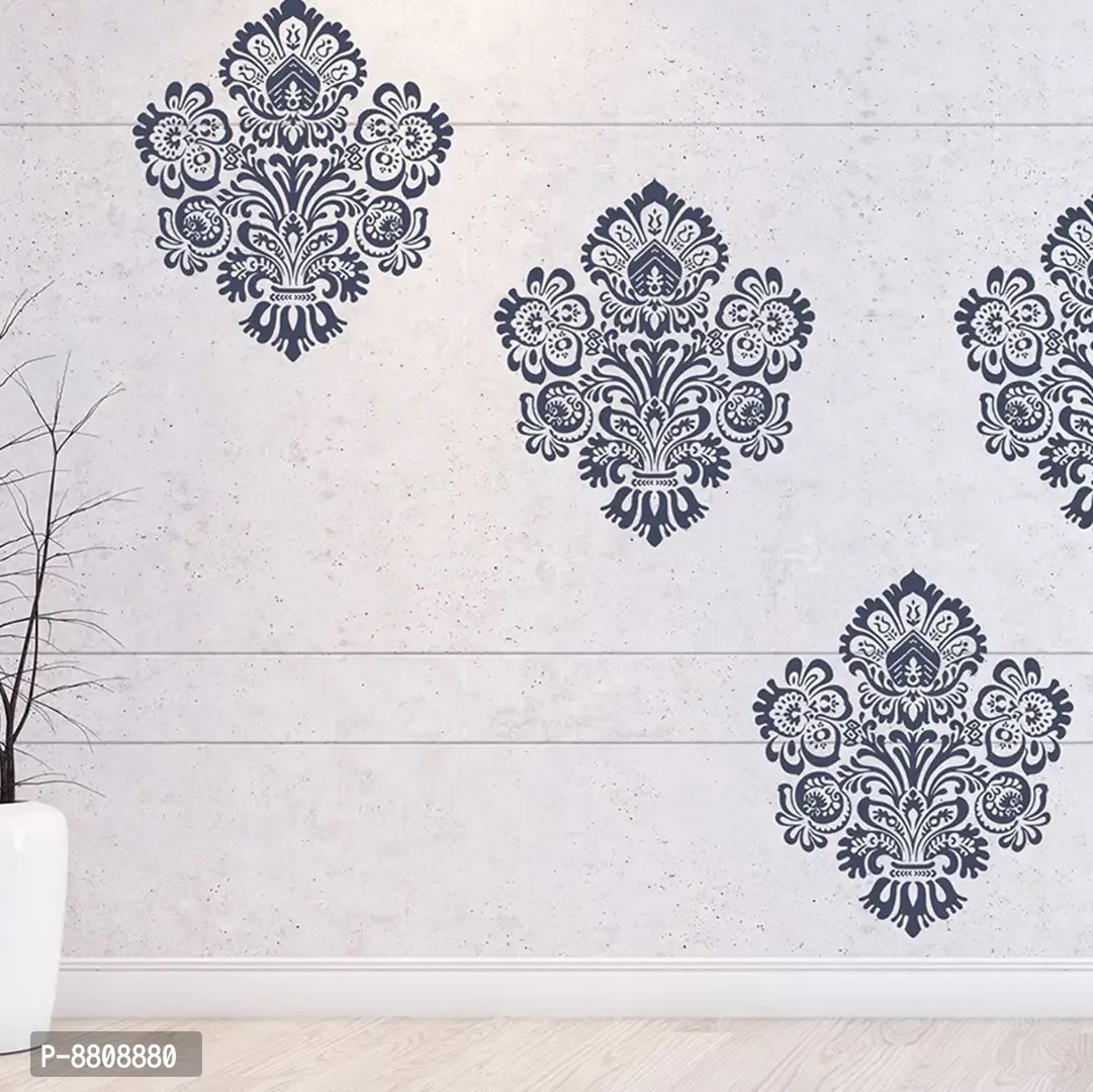 Designer Wall Stencil Reusable DIY Wall Stickers