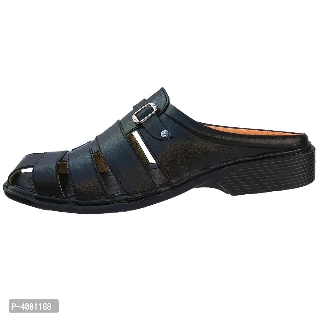 Stylish Black Leather SandalSize: UK5UK6UK7UK8UK9UK10 Color:  Black Type:  Sandals Style:  Solid DesignType:  Comfort Sandals Material:  LeatherWithin 6-8 business days However, to find out an actual date of delivery, please enter your pin code.This Product Is Made Of Premium Quality And Highly Material. KOLKATA'S famous Hand made HEAVY-DUTY export quality Genuine leather Sandel. - 9UK