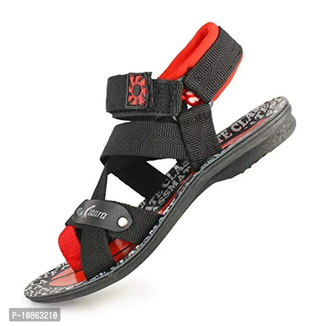 KANEGGYE 2125 Red Sandals for Men - Red, 6UK