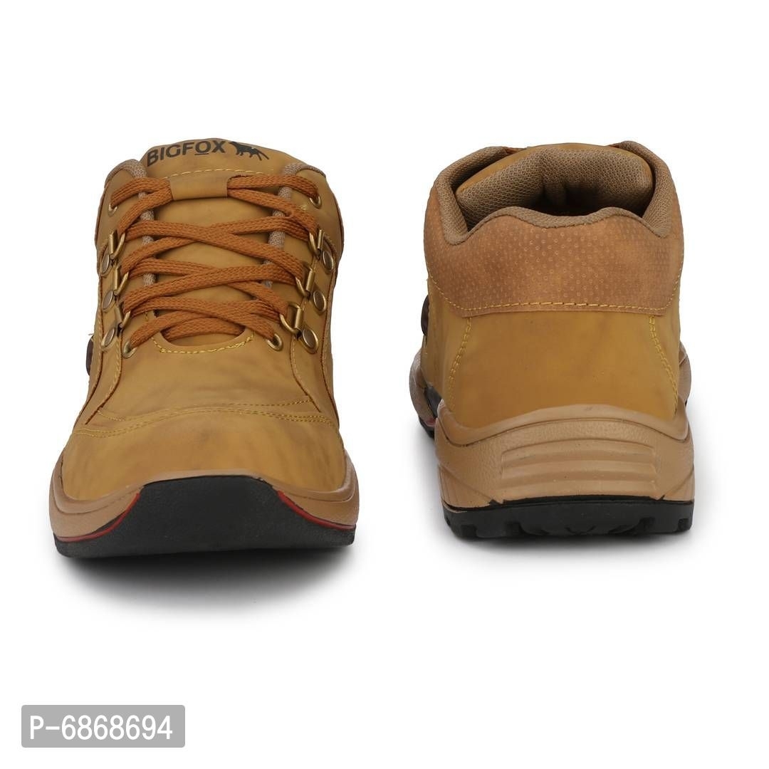 Men Outdoor Casual Trekking Riding Half Tan Boots Shoes - 10UK