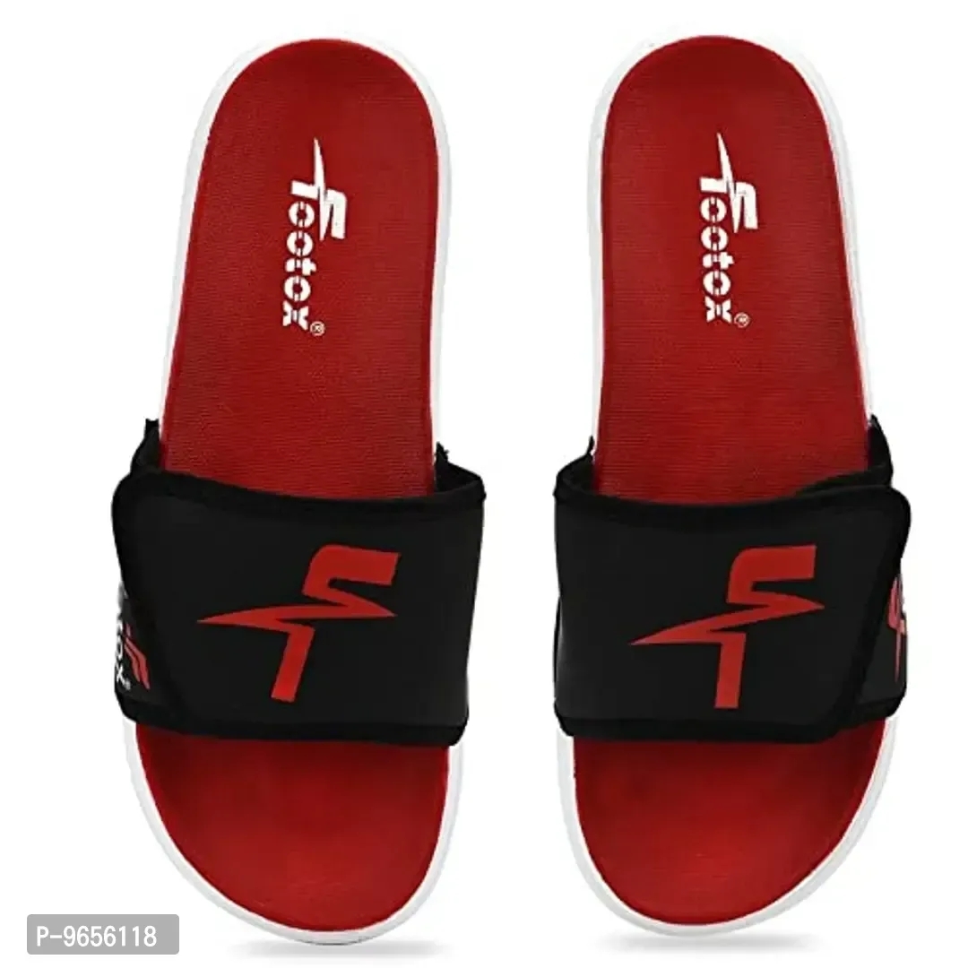 FOOTOX BE YOUR LABEL Men's Flipflop & Slipper Chepi-Red- - 3UK