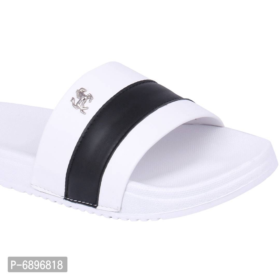 Men Flip Flops - White, 11UK