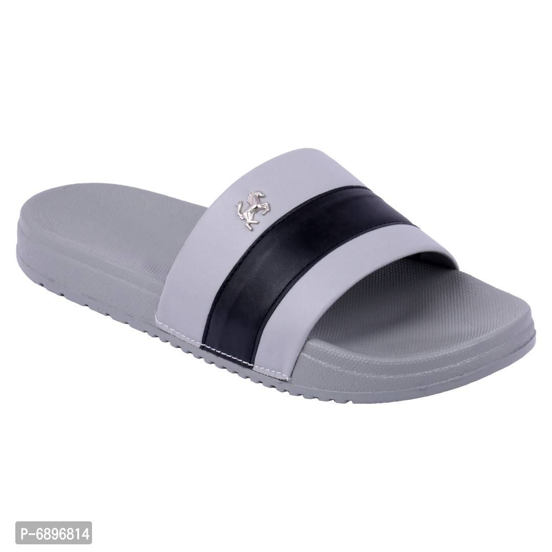 Men Flip Flops - Gray, 11UK