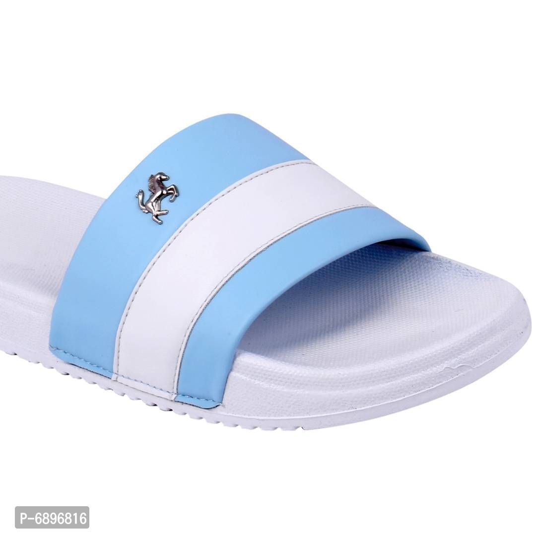 Men Flip Flops - Blue, 7UK