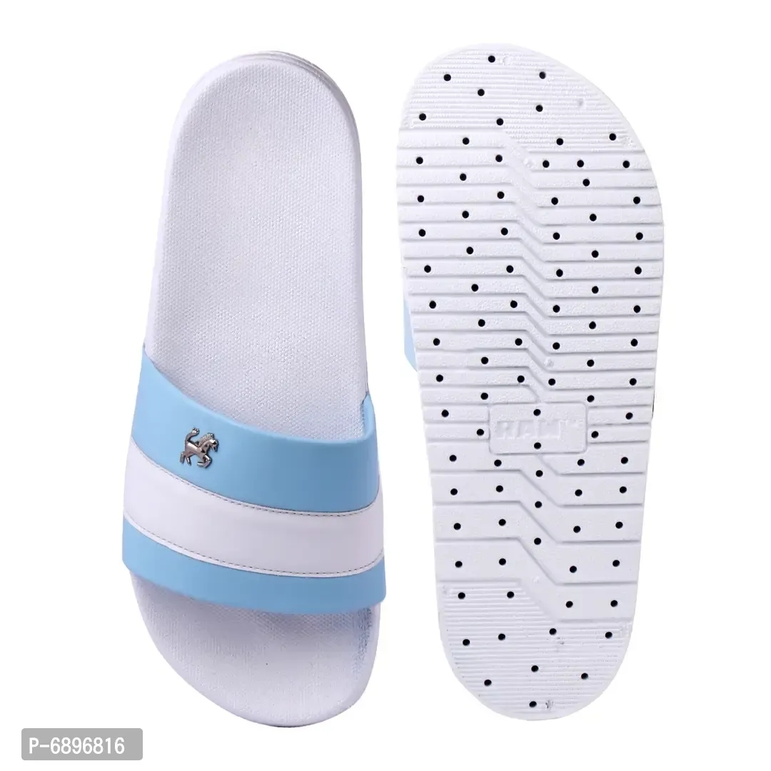 Men Flip Flops - Blue, 9UK