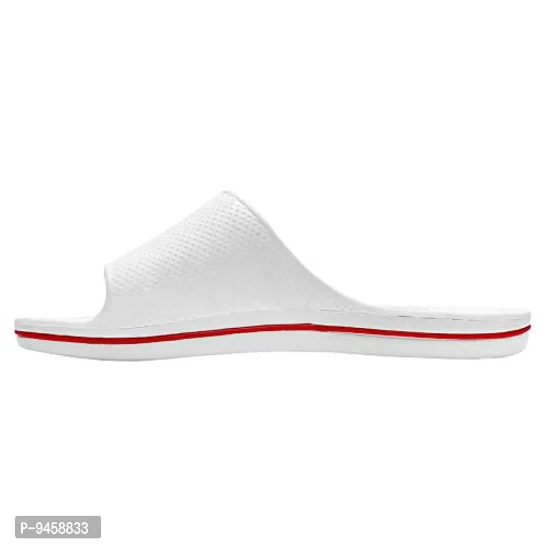 Fashion Slipper for Men & Boys - White, 7UK