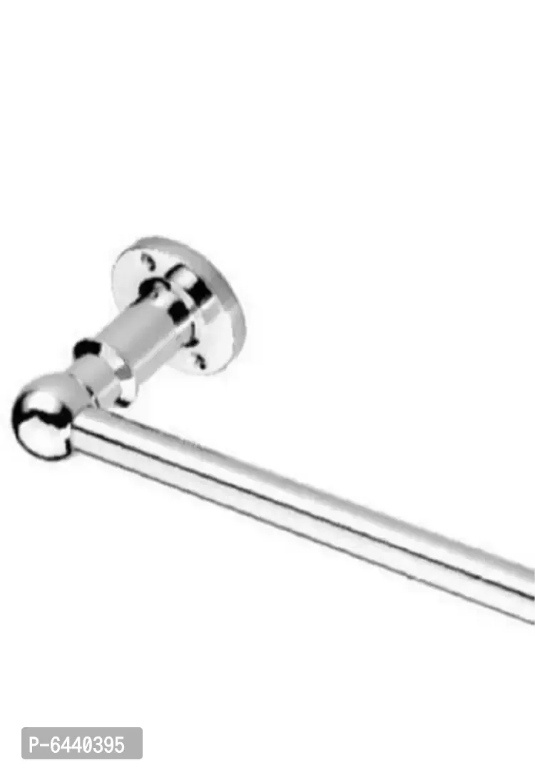 TARZAN TOWEL ROD/TOWEL HOLDER/TOWEL STAND/TOWEL HANGER/TOWEL RACK/TOWEL BAR/TOWEL RING (CHROME FINISHED) 18 INCHES (1.5 FEET) silver Towel Holder (White Metal, Stainless Steel) Color: Silver