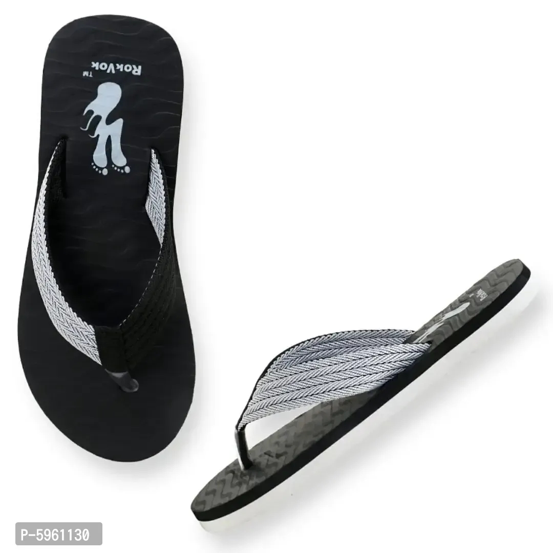 Men' Flip Flop - Black, 8UK