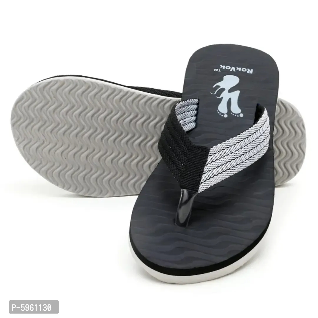 Men' Flip Flop - Black, 8UK