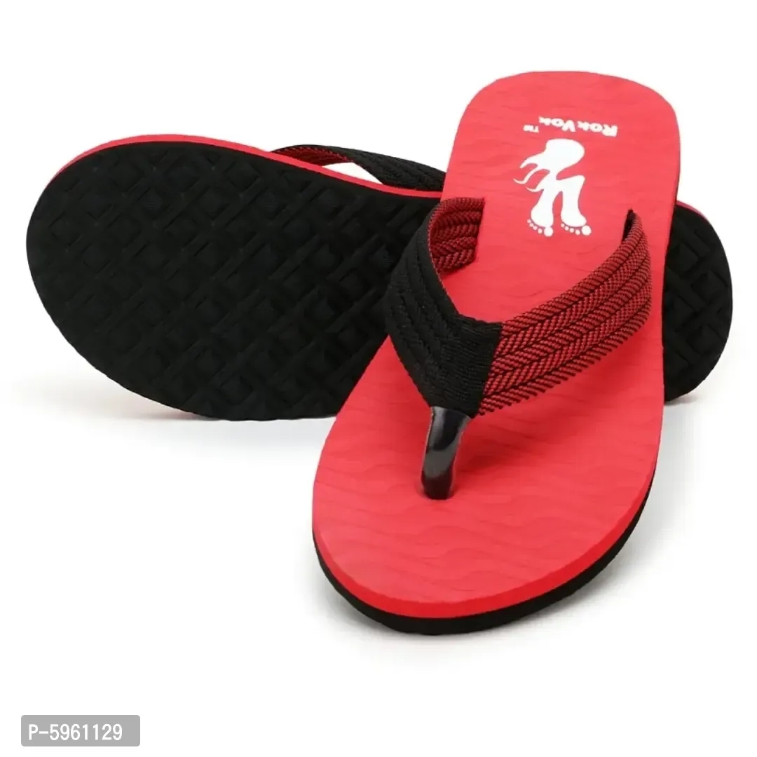 Men' Flip Flop - Red, 10UK