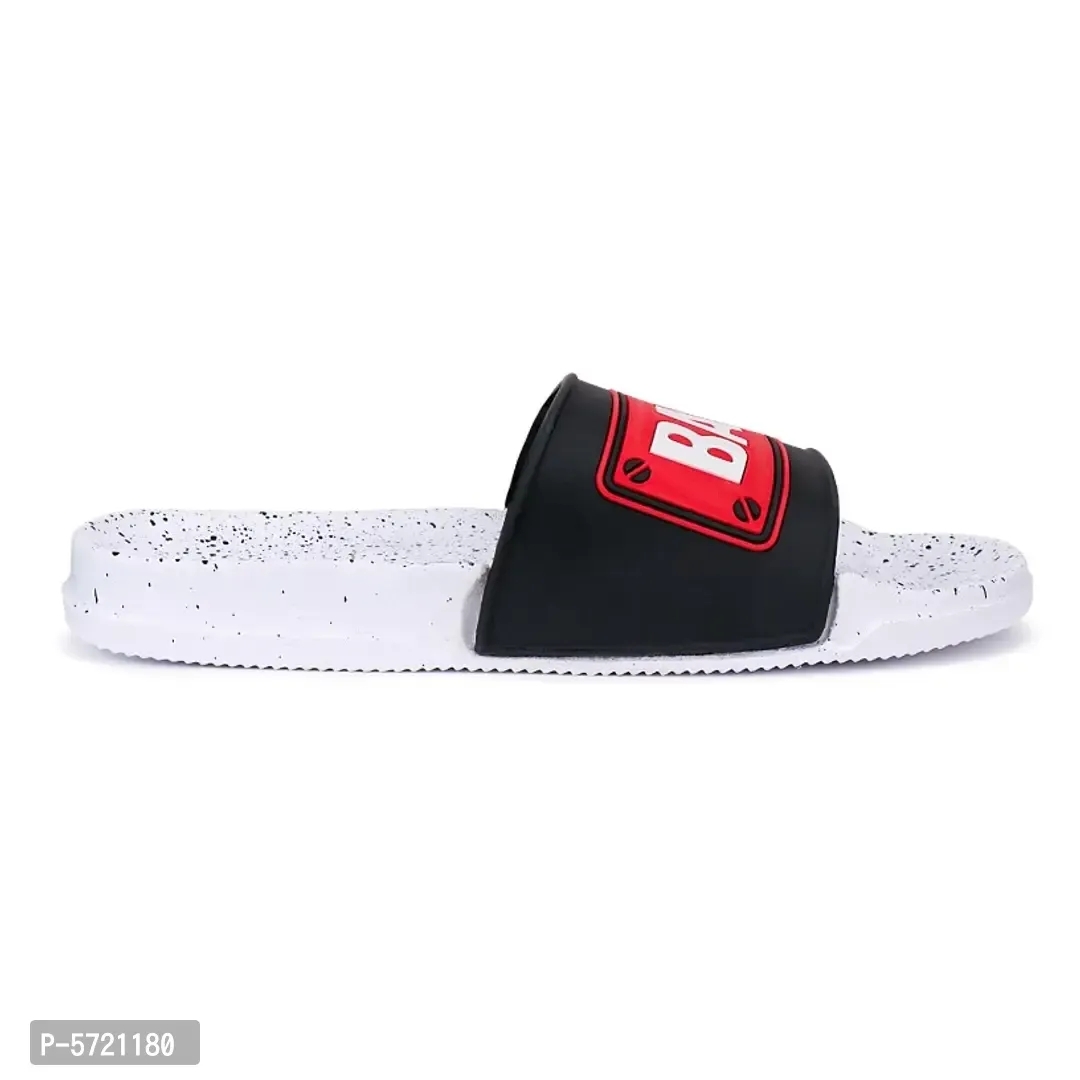 Stylish EVA Bad Boy Slipper - White, 7UK